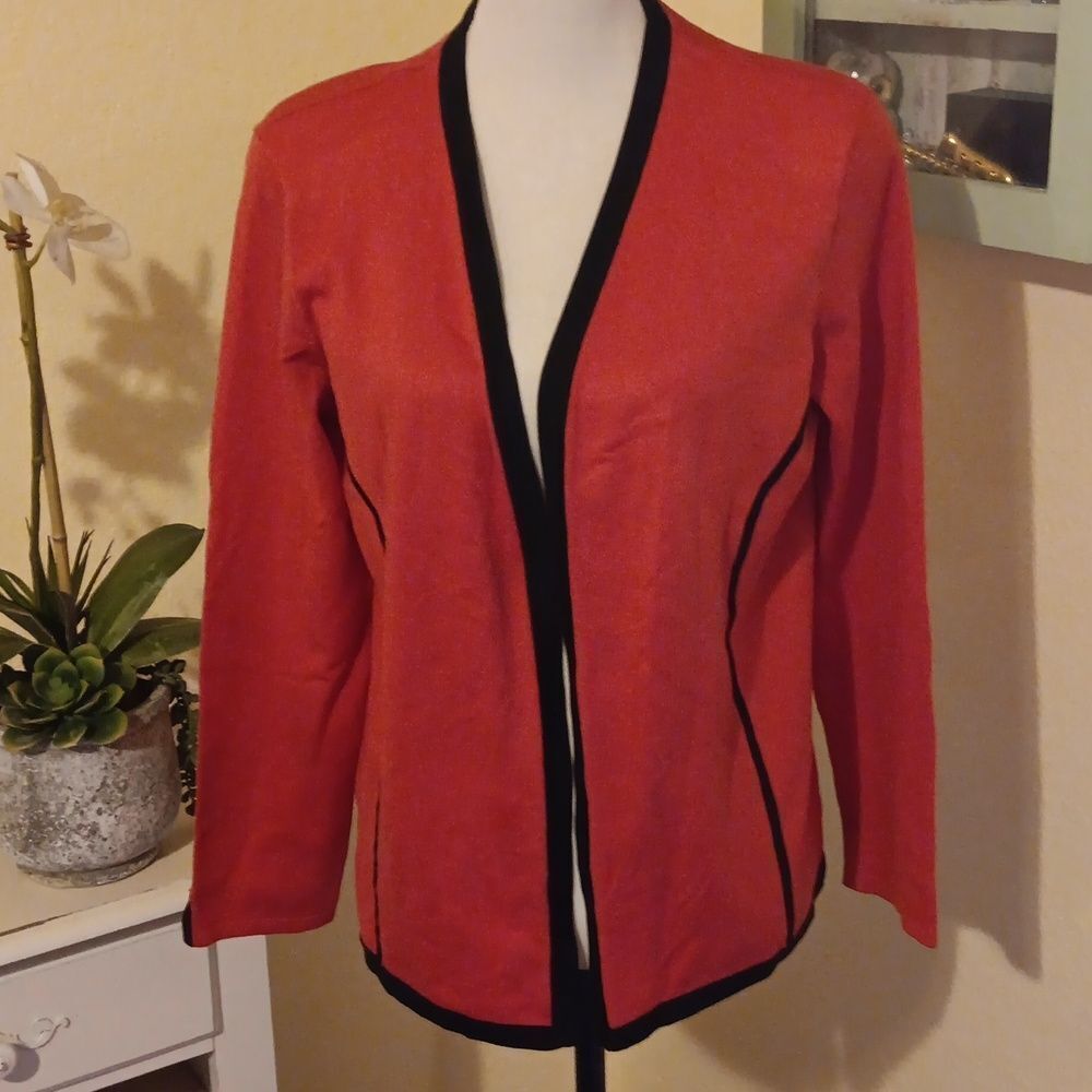 Vintage Garfield and Marks Silk Blend Cardigan Swester